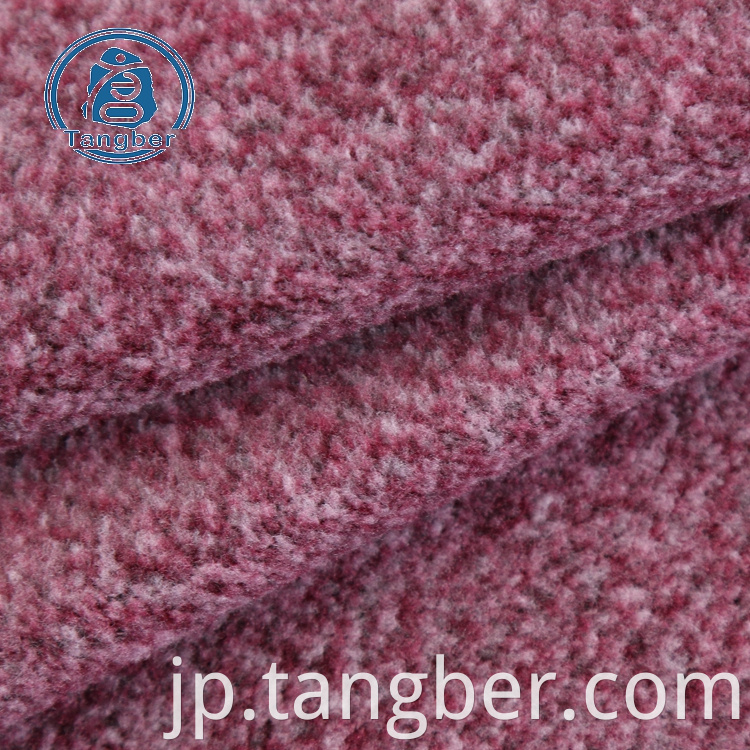 polyester brushed fabric 